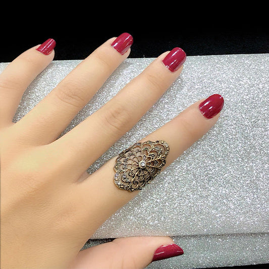 BAGUE ANDA EN BRONZE AJUSTABLE